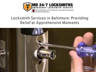 Best Locksmith Services in Baltimore