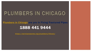 Plumbers in Chicago are pro in Fixing Fractured Pipes