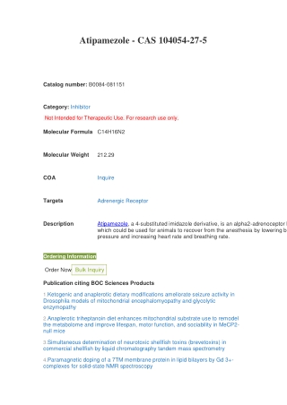 Atipamezole