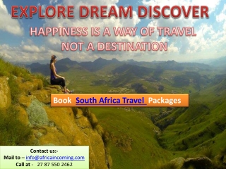 Book south africa holiday packages