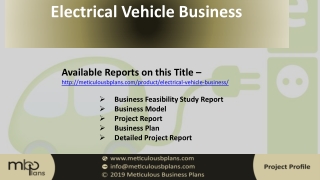 ELECTRICAL VEHICLE BUSINESS