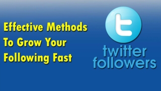 Twitter Followers: 8 Effective Methods To Grow Your Following Fast