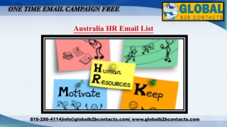 Australia HR Email List