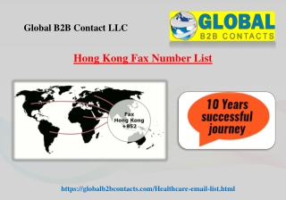 Hong Kong Fax Number List