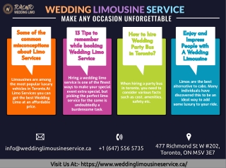 Wedding Limousine Service-Toronto