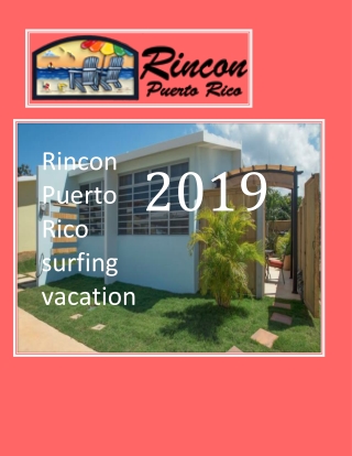 Rincon Puerto Rico surfing vacation