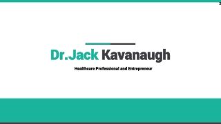 Jack Kavanaugh-CEO and Chairman of ZetaRx Biosciences