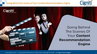 Going Behind the Scenes of Your Content Recommendation Engine
