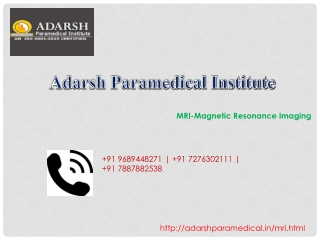MRI courses in pune,Maharashtra|diploma MRI courses in pune|Adarsh institute
