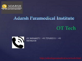 OT TECH courses in pune,bhosari,deccan,hadapsar,Maharashtra.