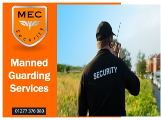 Manned Guarding Services