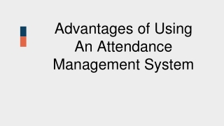 Attendance Management Software System 2019