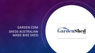 Top Designer Small Garden Sheds, Bike Sheds Online Sale