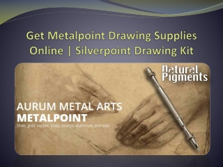 Get Metalpoint Drawing Supplies Online | Silverpoint Drawing Kit