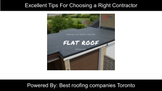 Excellent Tips for Choosing the Right Roofing Contractor