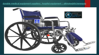 Durable Medical Equipment Suppliers-hospital Equipment-Alkhaleejkitchenequip