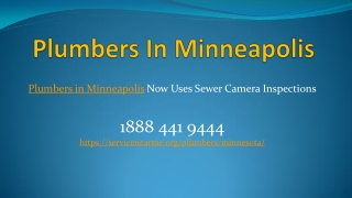 Plumbers in Minneapolis Now Uses Sewer Camera Inspections