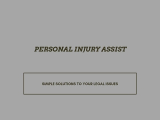 Personal Injury Assist