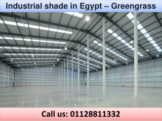 Industrial shade in Egypt – Greengrass