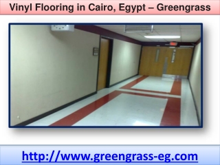 Vinyl Flooring in Cairo, Egypt – Greengrass