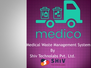 Ziplitter - Medical Waste Management System  