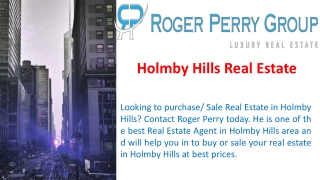 Holmby Hills Real Estate