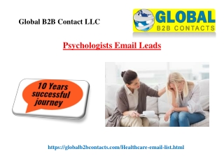 Psychologists Email Leads