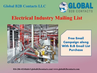 Electrical Industry Mailing List