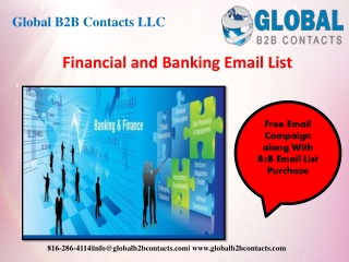 Financial and Banking Email List