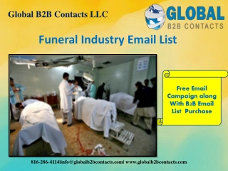 Funeral Industry Email List