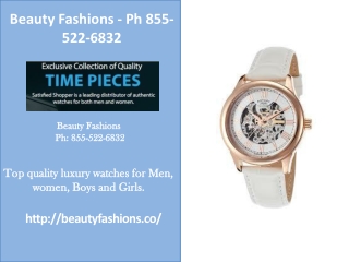 BeautyFashions White Watch Women'S