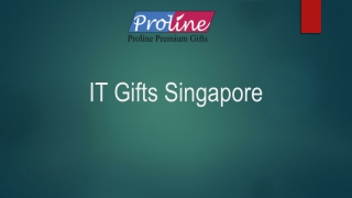 IT Gifts Supplier Singapore