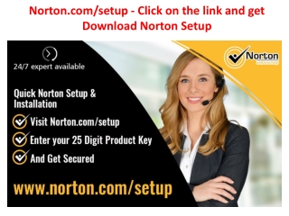 Norton.com/setup - Click on the link and get Download Norton Setup