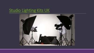Studio Lighting Kits UK