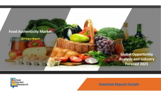 Food Authenticity Market Revenue and Gross Margin Analysis by 2025