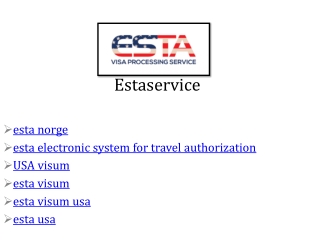 esta electronic system for travel authorization