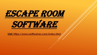 Escape room software