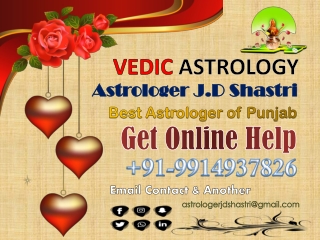 Best Astrologer in Punjab | Vedic Astrology | Astro JD Shastri