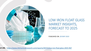 Low iron float glass market insights, forecast to 2025
