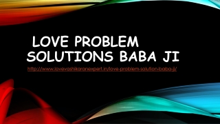 Love Problem Solution Baba Ji