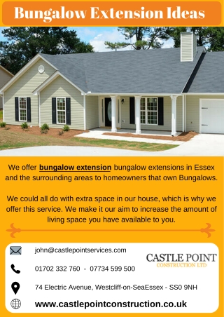 Bungalow Extension Ideas