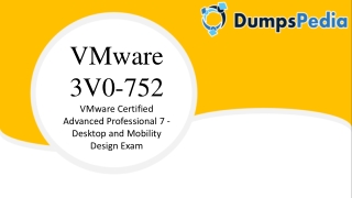 3V0-752 Test Dumps