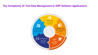 The Complexity Of Test Data Management In ERP Software Applications