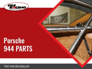 The Need for speed & flawless performance exclusively achieved with genuine Porsche 944 parts!