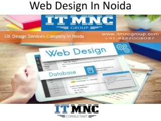 Web design in noida itmnc group
