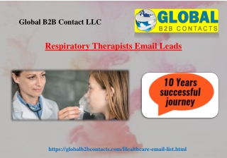 Respiratory Therapists Email Leads