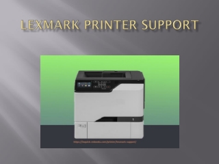 Lexmark Printer Support | Customer Service Toll-free Number