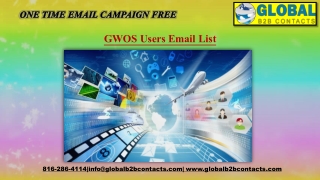 GWOS Users Email List