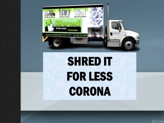 Secure Shredding Services