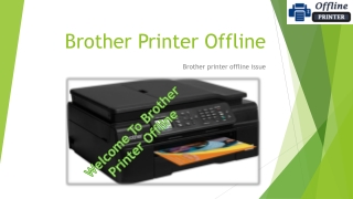 Brother Printer Offline Issue Remove In A Seconds